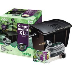   Velda Giant Biofill XL szett 20000, 20 m3 vízhez (18 W UV-C, 6000 l/H High-Stream)