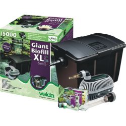   Velda Giant Biofill XL szett 60000, 60 m3 vízhez (2 x 36 W UV-C, 15000 l/H High-Stream)
