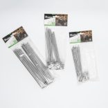 B-MAN Leszúró tüske agroszövethez/vakondhálóhoz, műfűhöz FÉM "U" alak 3cm/15cm 20db/cs