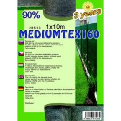 MEDIUMTEX160 Árnyékoló háló 1x10m zöld 90%