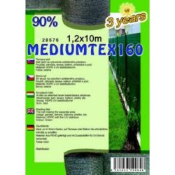 MEDIUMTEX160 Árnyékoló háló 1,2x10m zöld 90%