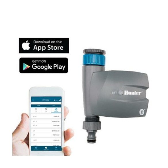 HUNTER csapra szerelhető elemes vezérlő BTT-101 Bluetooth 1 zónás TapTimer