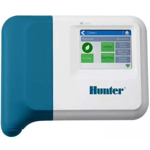 HUNTER HC-601I-E HYDRAWISE 6 ZÓNÁS BELTÉRI WI-FI KÉPES OKOS ÖNTÖZÉS VEZÉRLŐ